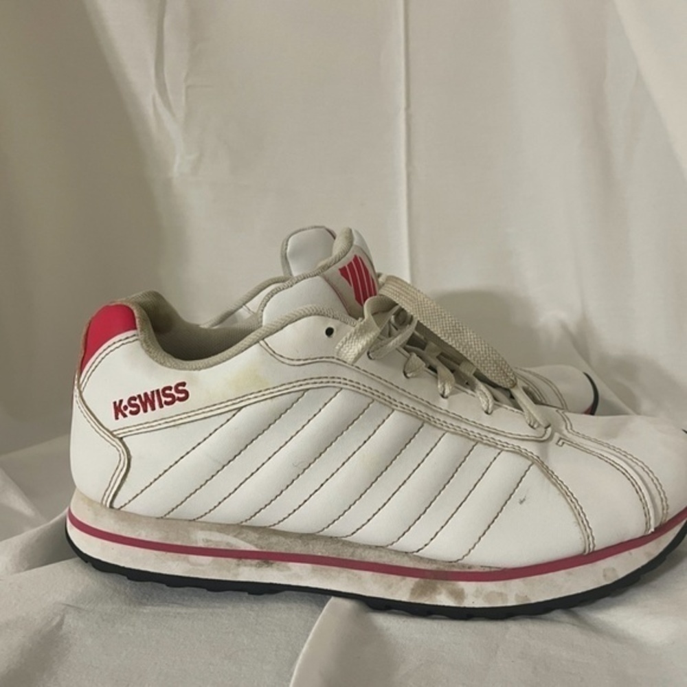 K Swiss Womens Running Shoes Pink White Size 7.5 - Picture 3 of 14